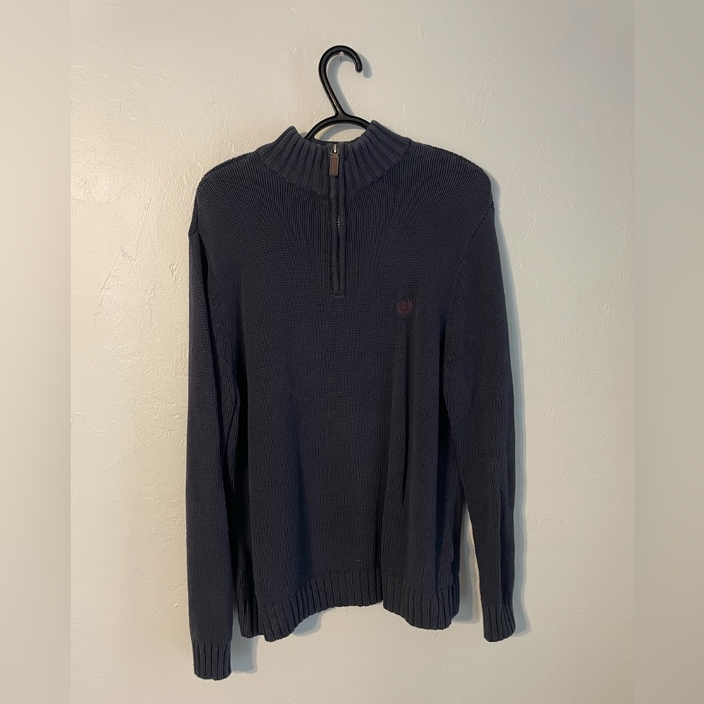 Chaps Turtle Neck Zip Up